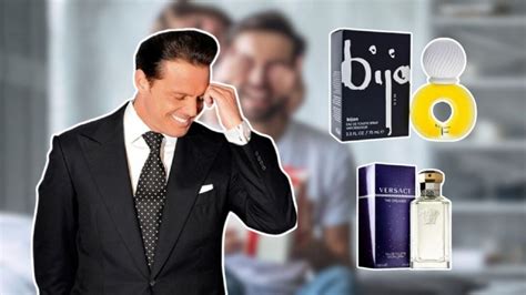 que perfume usa luis miguel